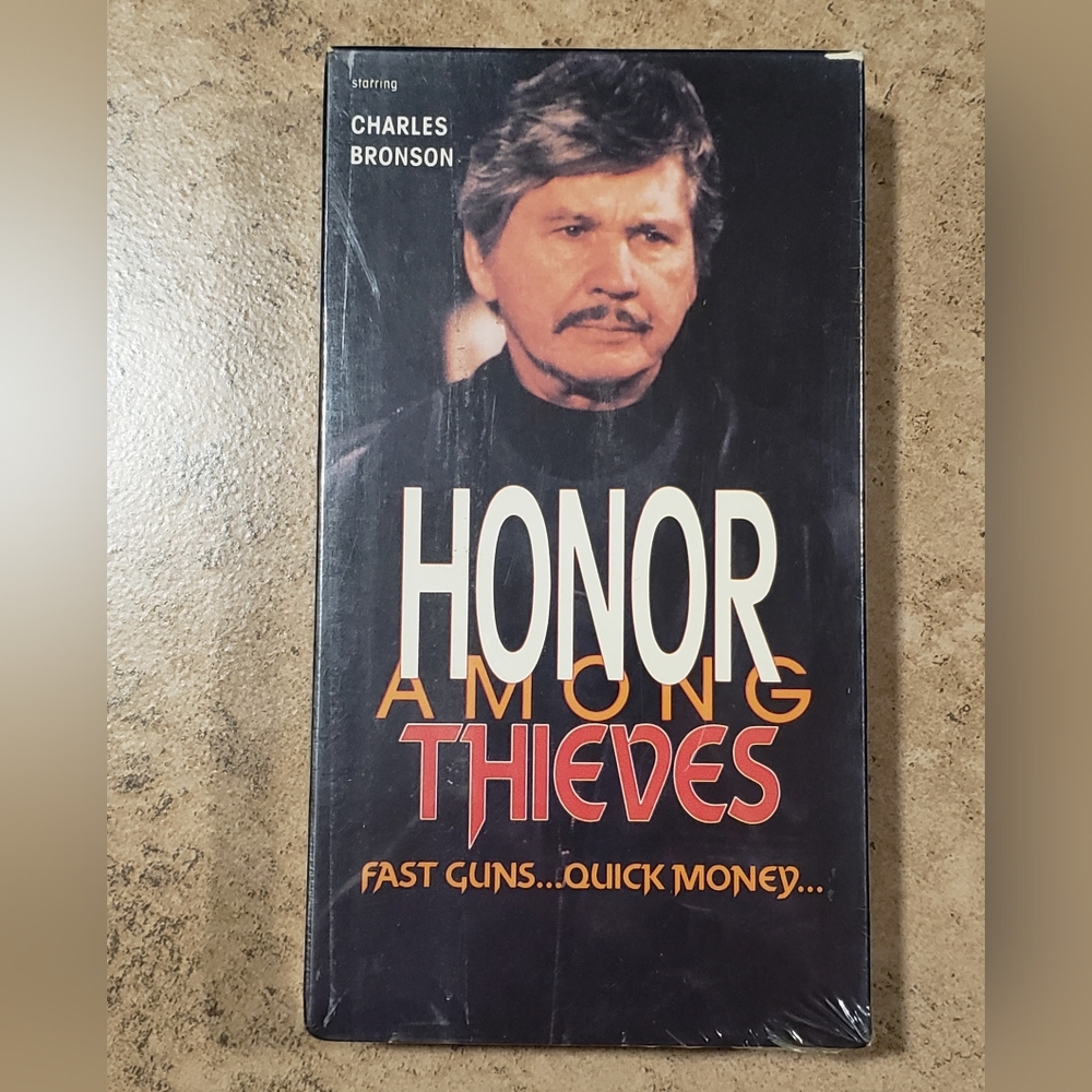 Honor Among Thieves (VHS, 1990) Charles Bronson NEW SEALED Vintage VHS